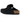 Birkenstock Boston Black Suede Narrow Fit sneakers i profil med blødt sort ruskind, klassisk spænde, kork-mellemsål og ergonomisk formstøbt fodseng.