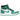 Jordan 1 High Zoom Air CMFT Stadium Green sneakers i sideprofil med grøn ruskindsoverdel, hvid mellemsål og sort swoosh-logo