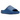 Yeezy Slide YZY YS-01 Blue sneakers set fra siden med et minimalistisk design, åben tå og en chunky EVA-skumsål i en dyb blå farve.