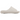 Yeezy Slide YZY YS-01 Cream sneakers vist fra siden med den minimalistiske cremebeige farvetone og den ikoniske takkede sål.
