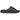 Yeezy Slide YZY YS-01 Black sneakers set fra siden med et minimalistisk sort design i helstøbt EVA-skum og tekstureret fodseng