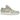Jordan 1 Low Seafoam Sail sneakers i en vinklet profil med lysegrønne og hvide læderdetaljer samt matchende snørebånd