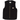 Carhartt WIP Arbor Vest Black sneakers i en flot vinkelvisning med sort slidstærkt materiale og synlige lommer samt lynlås