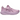 ASICS Gel-Nimbus 27 Light Ube Dark Ube sneakers i sideprofil med lilla mesh-overdel og hvid sål