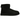 UGG Classic Mini II Boot Black sneakers set fra siden med sort overdel i ruskind, mærkeemblem på hælen og blødt for indeni.