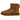 UGG Classic Mini II Boot Chestnut sneakers set fra siden, fremstillet i brunt ruskind med for og tyk sål for optimal komfort.