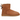 UGG Mini Bailey Bow II Chestnut sneakers i profil med overdel i ruskind, blødt for og karakteristisk sløjfedetalje bagpå med solid gummisål