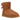 UGG Mini Bailey Bow II Chestnut sneakers i vinklet profil, udført i kastanjebrunt ruskind med karakteristisk sløjfedetalje bagpå