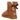 UGG Mini Bailey Bow II Chestnut sneakers i sideprofil, udført i kastanjebrunt ruskind med karakteristisk sløjfe på hælen og blødt for