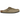 Birkenstock Boston Braided Suede Taupe sneakers i profil, udført i beige ruskind med flettet remdetalje, spænde og korksål.