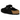 Birkenstock Boston Black Suede sneakers set fra siden med sort ruskindsoverdel, klassisk justerbar rem med spænde og den ikoniske korkfodseng