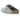 Birkenstock Boston Suede Pure Sage sneakers i profil, udført i lysegrøn ruskind med justerbar rem og klassisk korkfodaftryk-sål i naturkork.