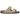 Birkenstock Arizona Suede Leather Sandcastle sneakers i en flot vinkelvisning med to justerbare remme i blødt sandfarvet ruskind og korksål