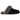 UGG Scuffette II Slipper Black Grey sneakers i sideprofil med blødt sort ruskind, gråt for og en holdbar ydersål