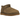UGG Classic Ultra Mini Boot Antilope sneakers set fra siden, fremstillet i blødt beige ruskind med en lav profil og en holdbar letvægtssål