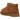 UGG Classic Ultra Mini Chestnut sneakers vist fra siden i brunt ruskind med klassisk lave skaft og blød foring