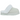 UGG Disquette Slipper Goose sneakers set fra siden, fremvisende det lysebrune ruskindsmateriale, den høje platformssål og det ikoniske UGG-logo.