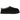 UGG Tazz Slipper Black sneakers set fra siden med sort ruskindsoverdel, foring i imiteret uld og platformssål med broderet detalje på kraven