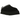 UGG Tazz Slipper Black sneakers set fra siden med platformssål i mørkt ruskind og den karakteristiske flettede detalje omkring kraven.