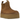 UGG Neumel Platform Chelsea Boot Chestnut sneakers set fra siden med ruskindsoverdel, brun farve, elastisk sidepanel og høj platformsål.