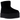 UGG Classic Mini Platform Boot Black sneakers i profil med overdel i sort ruskind, den ikoniske platformssål og blødt for indvendigt.