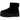 UGG Classic Mini Platform Boot Black sneakers i profil med overdel i sort ruskind, rundet tåparti og tyk platformssål i gummi