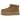 UGG Classic Ultra Mini Platform Boot Chestnut sneakers i vinklet profil med kastanjebrun ruskindsoverdel, foring i imiteret pels og tyk platform-sål.