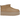 UGG Classic Ultra Mini Platform Boot Driftwood sneakers vist fra siden med ruskinds-overdel, chunky plateau-sål og blødt for i samme beige tone