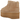 UGG Classic Ultra Mini Platform Boot Sand sneakers sideprofil i beige ruskind med tyk plateau-sål og blødt for i ægte fåreskind
