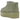 UGG Classic Ultra Mini Platform Boot Shaded Clover sneakers i vinklet profil med ruskind i grøn nuance og chunky platform-ydersål.