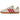 Adidas Samba OG Pony Hair Wonder Beige Better Scarlet sneakers i sideprofil med beige ponyhår og røde detaljer