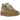 UGG Lowmel Antilope sneakers set fra siden, med beige overdel i ruskind, markante snørebånd og tyk mellemsål i en moderne skate-inspireret stil