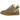 UGG Lowmel Antilope sneakers set fra siden i brun ruskind med tykke snørebånd, polstret pløs og en robust gummisål til et chunky look