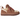 UGG Lowmel Rocky Oak sneakers i sideprofil, der viser den brune overdel i ruskind og tekstil, tykke snørebånd og den kraftige beige ydersål.
