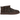 UGG Classic Ultra Mini Caspian Boot Burnt Cedar sneakers sideprofil med ruskindsoverdel i en dyb brun nuance, platform-sål og præget hællogo.