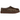 UGG Tasman Slipper Caspian Burnt Cedar sneakers i profil med brun ruskindsoverdel, klassisk Tasman-fletdetalje og varm foring i åbent design.