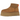 UGG Classic Mini Dipper Boot Chestnut sneakers i vinklet profil med den klassiske ruskindsoverdel, neoprenskaft og plateau-sål.