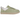 UGG Lowmel Lo Muted Brass sneakers set fra siden med beige ruskindsoverdel, polstret tunge, brede snørebånd og slidstærk gummisål.