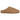 UGG Elea Slip-On Slipper Chestnut sneakers i front view med ruskindsoverdel, rund tåboks og en kraftig, platform-inspireret gummisål i matchende farve