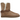 UGG Bailey Tie Boot Chestnut sneakers sideprofil med ruskindsoverdel i kastanjebrun, klassisk UGG-logo og detaljer med bindebånd på siden.