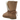 UGG Bailey Tie Boot Chestnut sneakers set fra siden, udført i lysebrun ruskind med ikonisk snøredetalje og blødt for i ægte fåreskind