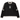 Stussy Alpine Sweater Black sneakers frontvisning af den sorte striktrøje med langærmet pasform og diskret logodetalje på brystet