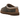 UGG Tasman Baxter Slipper Chestnut sneakers i vinklet profil med brun ruskindsoverdel, klassisk Tasman-fletdetalje og varm foring