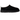 UGG Classic Micro Black sneakers i sort ruskind vist fra siden med lavt skaft, forstærket hælkappe og tydelig tekstureret sål