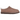 UGG Classic Micro Rocky Oak sneakers i vinklet visning med ruskindsdetaljer i brun, signaturhæl og foret kant i shearling