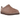 UGG Classic Micro Rocky Oak sneakers i en vinklet visning med overdel i brun ruskind, blødt for og en solid platformsål i gummi