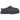 UGG Tazz II Slipper Obsidian sneakers i profil, viser sort ruskindsoverdel, flettet broderidetalje langs kanten og tyk platformssål.