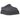 UGG Tazz II Slipper Obsidian sneakers i sort ruskind med platformssål og broderet UGG-logo rundt om kanten i vinklet profil