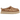 UGG Tazz Plains Slipper Felicity Leopard Jasmine sneakers set fra siden med leopardmønstret overdel i ruskind og tyk platform ydersål i gummi