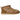 UGG Classic Ultra Mini Boot Felicity Leopard Jasmine sneakers i vinklet visning med det markante leopardmønster og UGG-logo på hælen.